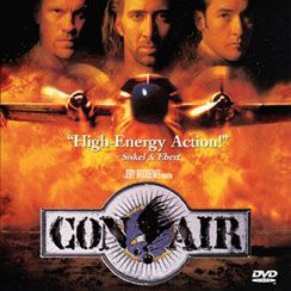 Con Air DVD Widescreen Edition R Nicolas Cage John Cusack John Malkovich - Picture 1 of 4